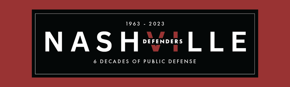 60 years of Public Defense in Nashville